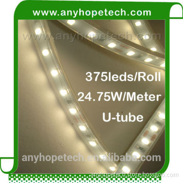 Super brightness 5730 SMD 375LEDs waterproof ip67 led flexible strip light